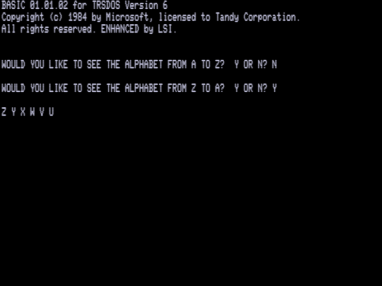 Screen shot